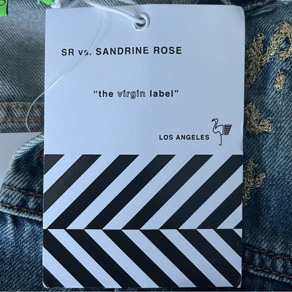 New! Sandrine Rose x Free People boys don’t cry Jean Jacket nwt 18295 - Picture 10 of 15